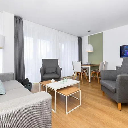 아파트 Ankergold Im Deichhaus 벤세르시엘